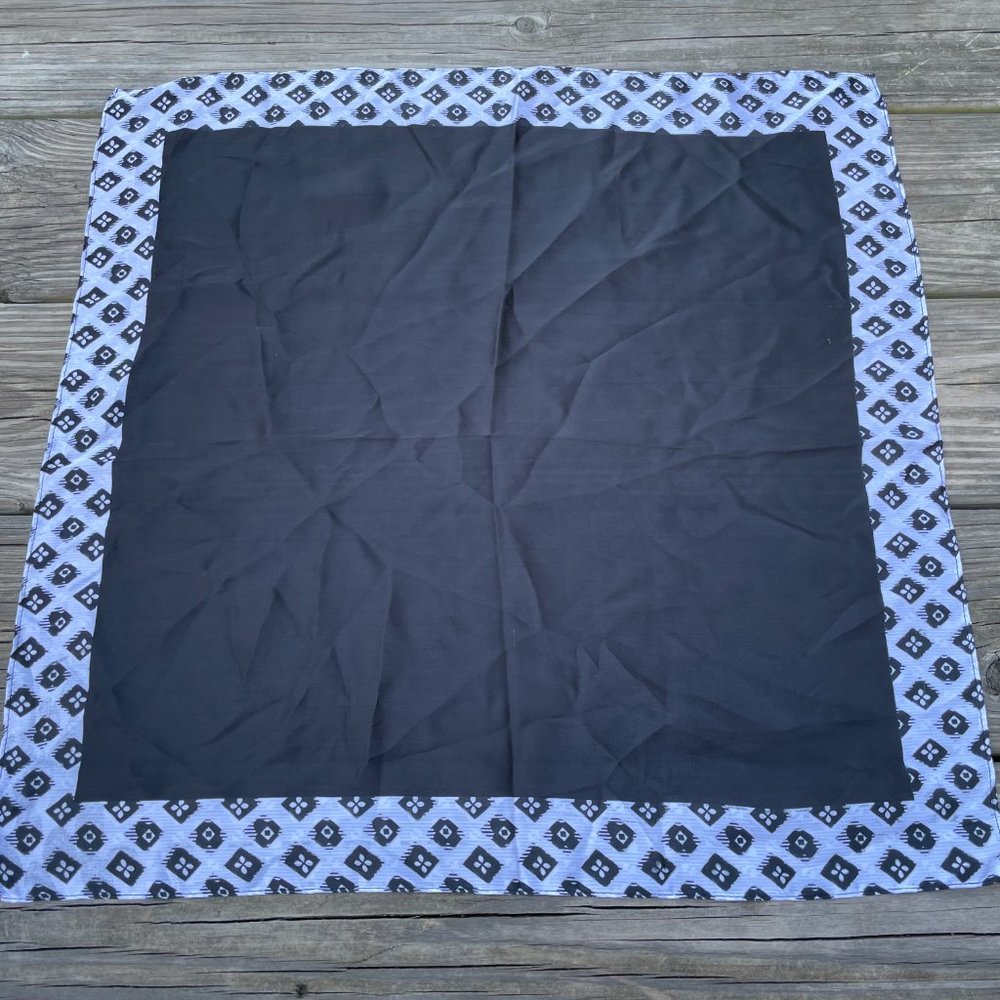 14TH & Union Scarf Bandana Black & white Fashion N - Picture 2 of 10